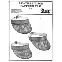 2661 Leather Visor Pattern Pak