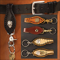 Belt Key Ring Carrier Pattern