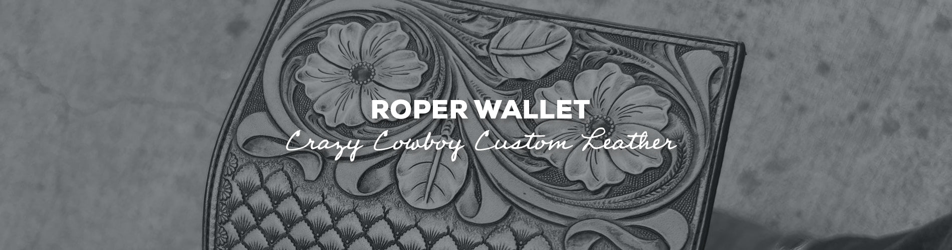 Gift Idea: Roper Wallet with Crazy Cowboy Custom Leather — Tandy