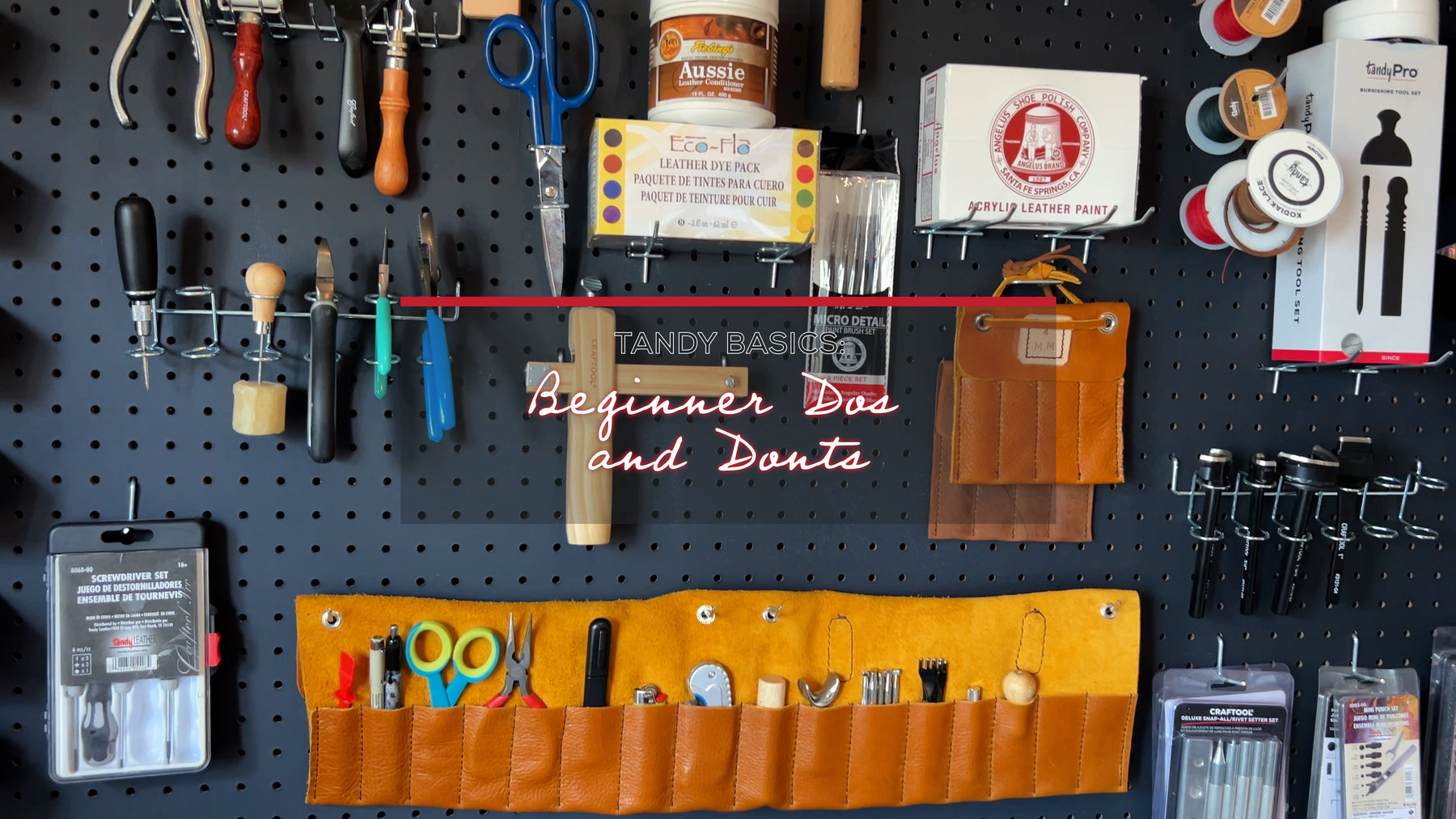 Mastering the Basics: Dos and Don’ts for Beginner Leathercrafters