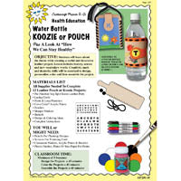 Health Non Tooling Koozie or Pouch Lesson Plan