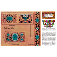 Leather And Indian Designs by Gene Noland- Series 12B Page 1