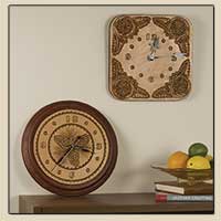 Leather Clocks Pattern