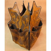 Leather Vase Pattern 1