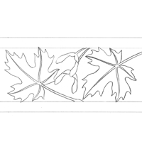 Maple Leaf Belt Pattern