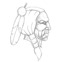 Native American Sketch