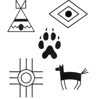 Native American Symbol Patterns