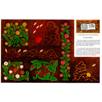 Nature Stamping and Dying Techniques by Jerry Jennings- Series 1C Page 1