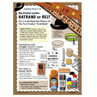 New Frontier Tooling Hatband or Belt Lesson Plan