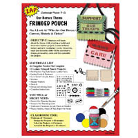 Our Heroes Non Tooling Fringed Pouch Lesson Plan