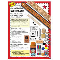 Our Heroes Tooling Wristband Lesson Plan