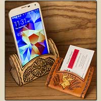 Portable Smart Phone and Business Card Holder Pattern