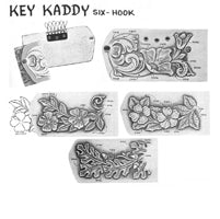 Projects & Designs: Six Hook Key Caddy