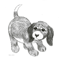 Puppy Dog Sketch