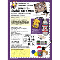 Reenactment Non Tooling Koozie or Pouch Lesson Plan