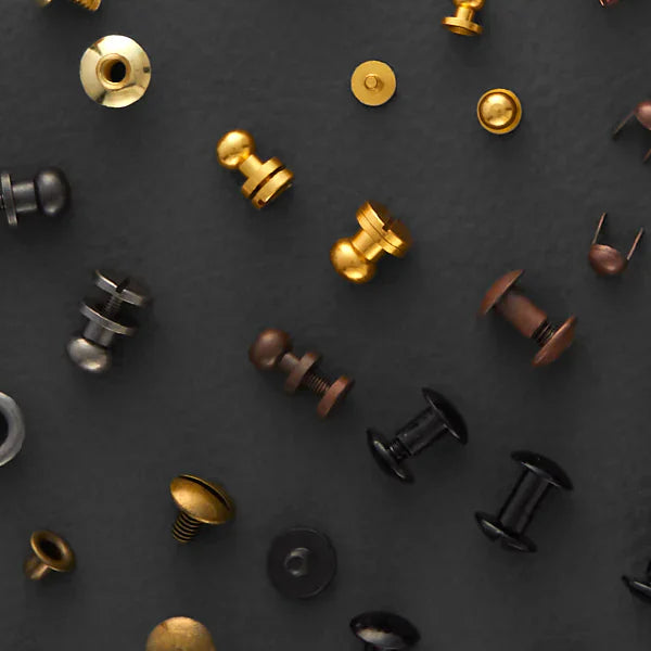 Understanding Leather Hardware: Buckles, Rivets, Snaps & More