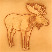 Standing Moose Pattern