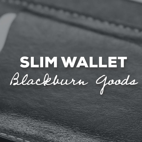 Gift Idea: Slim Wallet With Blackburn Goods