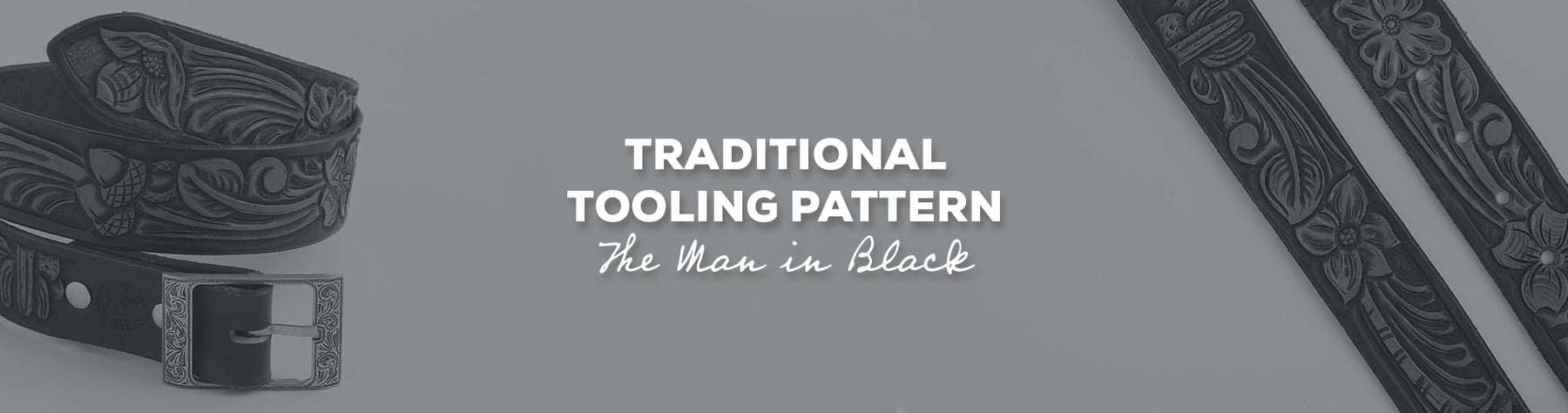 Gift Idea: Traditional Tooling Pattern With The Man in Black