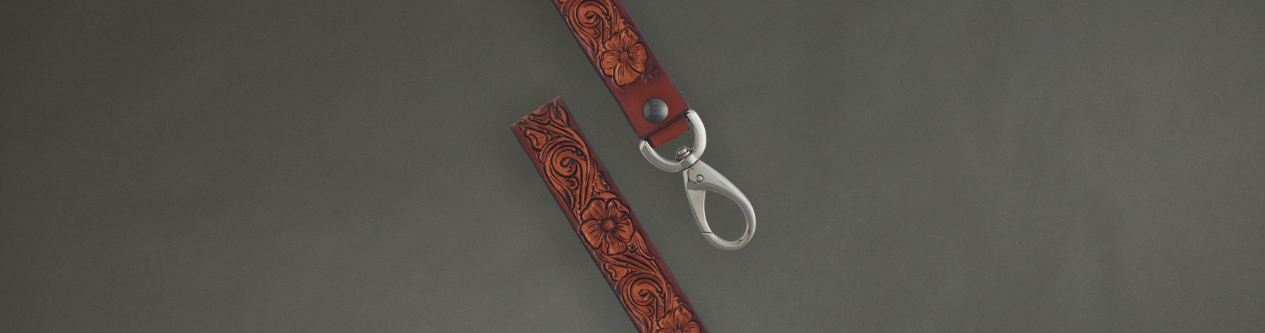 Gift Idea: Tooled Wristlet with Broken H Designs