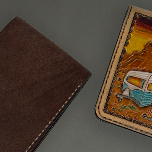 Gift Idea: Dillon Bifold Wallet with Hawk Leather Goods