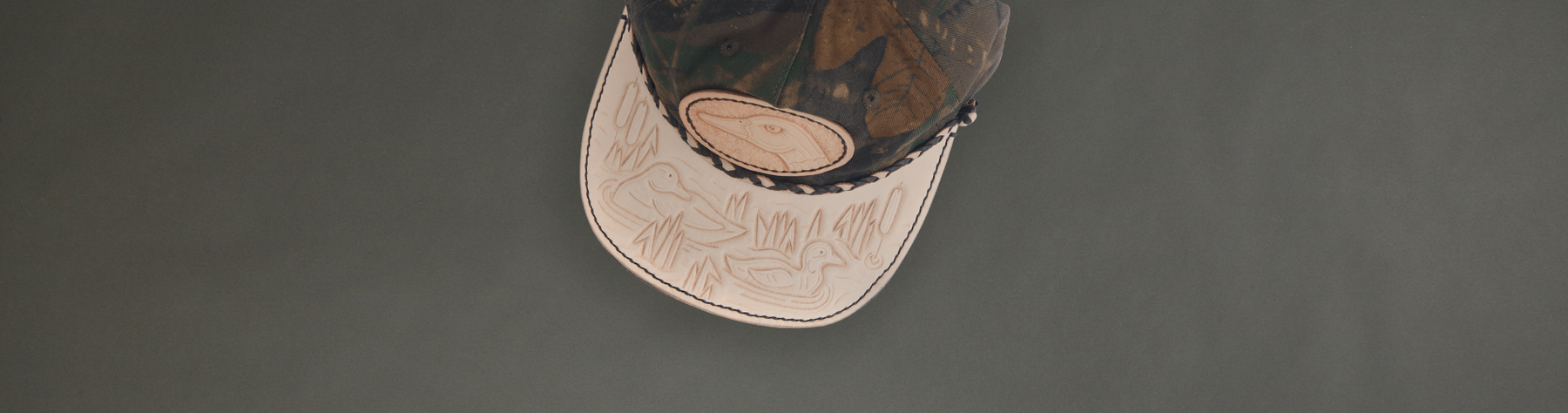 Gift Idea: Tooled Hat Patch & Bill with LTLCO