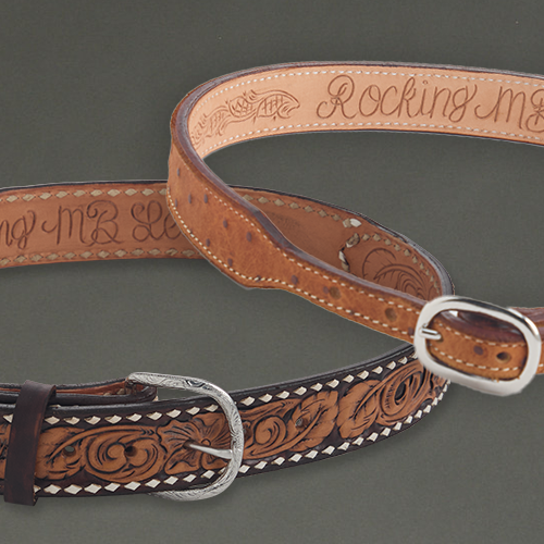 Gift Idea: Ostrich Belts with Rocking MB Leather