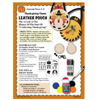 Thanksgiving Non Tooling Pouch Lesson Plan