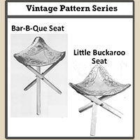 Vintage Bar-B-Que & Buckaroo Seat Patterns — Tandy Leather Canada