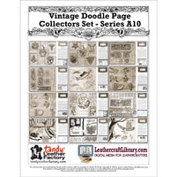 Vintage Doodle Page Collectors Set - Series A10