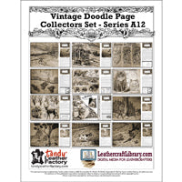 Vintage Doodle Page Collectors Set - Series A12