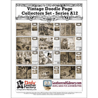 Vintage Doodle Page Collectors Set - Series A12