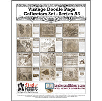 Vintage Doodle Page Collectors Set - Series A3