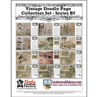 Vintage Doodle Page Collectors Set - Series B5