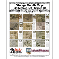 Vintage Doodle Page Collectors Set - Series B7