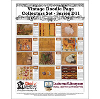 Vintage Doodle Page Collectors Set - Series D11