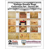 Vintage Doodle Page Collectors Set - Series D2