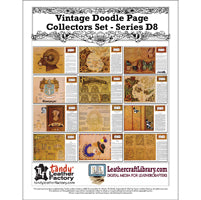 Vintage Doodle Page Collectors Set - Series D8