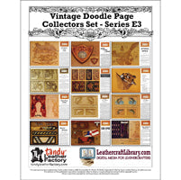Vintage Doodle Page Collectors Set - Series E3