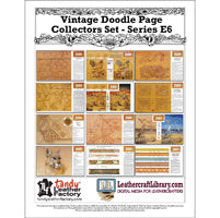 Vintage Doodle Page Collectors Set - Series E6