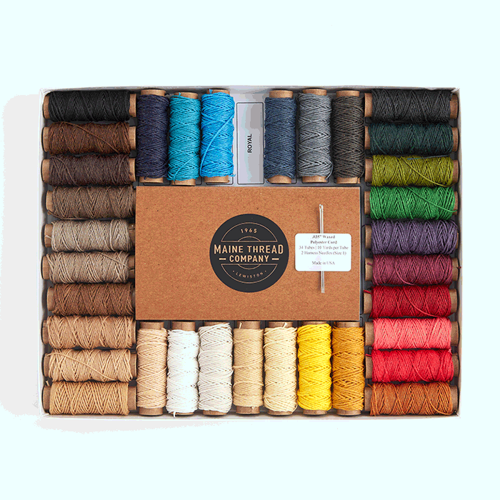 Maine Thread Company Twisted Waxed Poly Cord Set