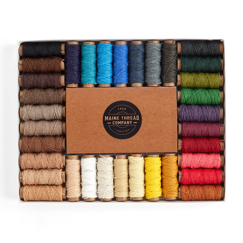Maine Thread Company Twisted Waxed Poly Cord Set