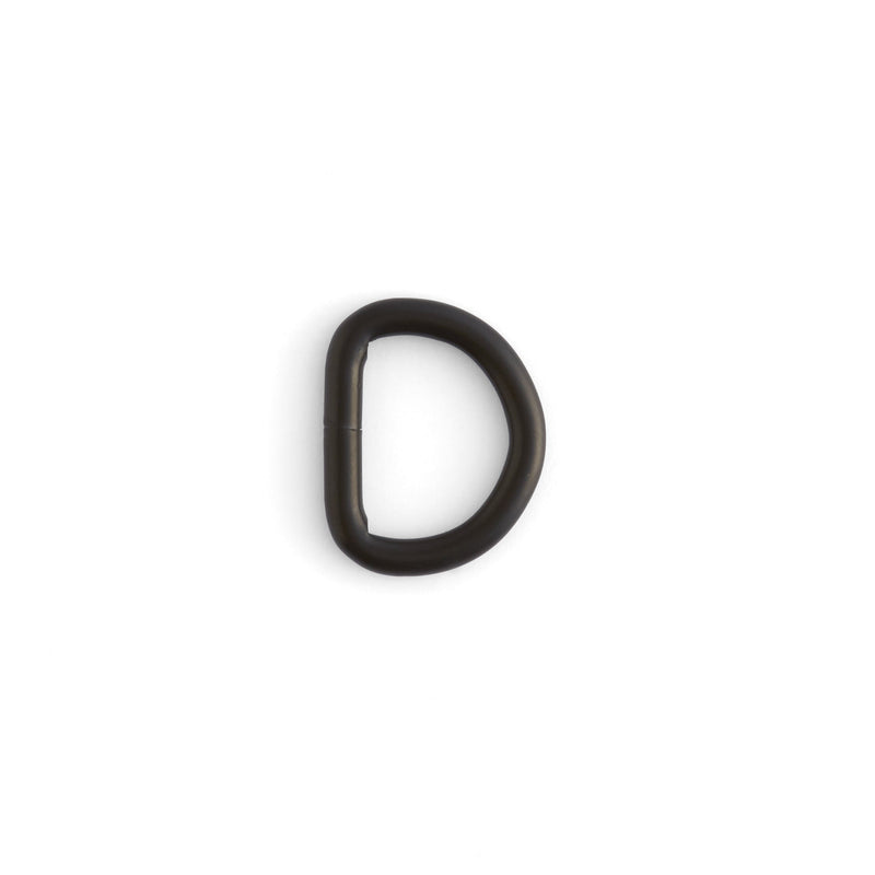 Paquete de 6 anillos en forma de D macizos