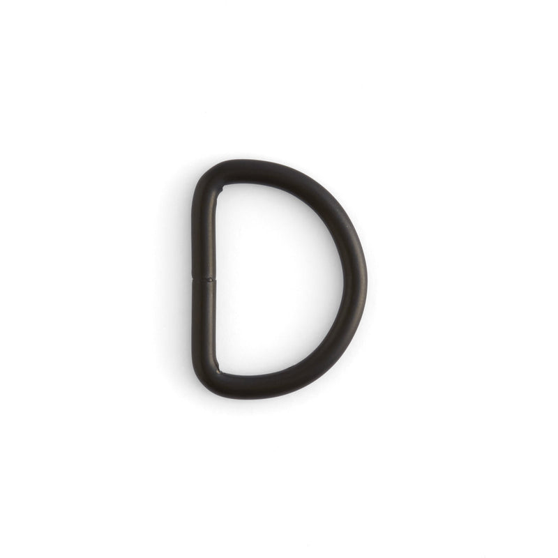 Paquete de 6 anillos en forma de D macizos