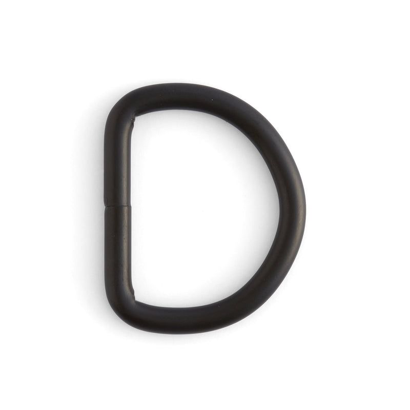 Paquete de 6 anillos en forma de D macizos