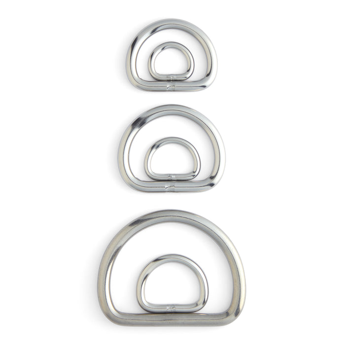 25mm Silver D Ring Slide Adjustable Buckles Loop,metal D Rings
