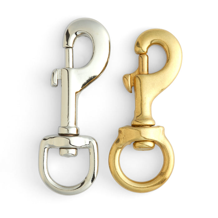 Brass Swivel Eye Bolt Snaps