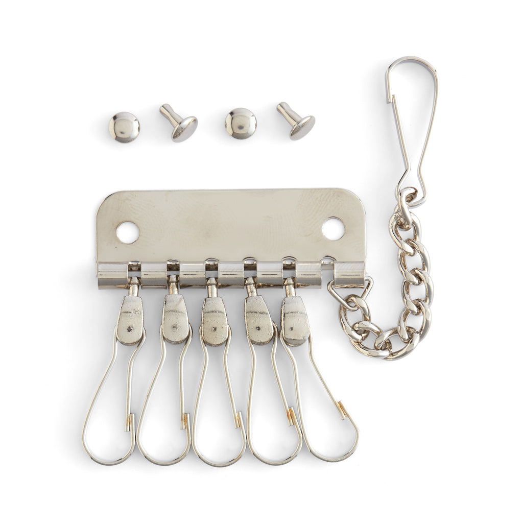 6 Hook Key Plate With Chain — Tandy Leather Canada