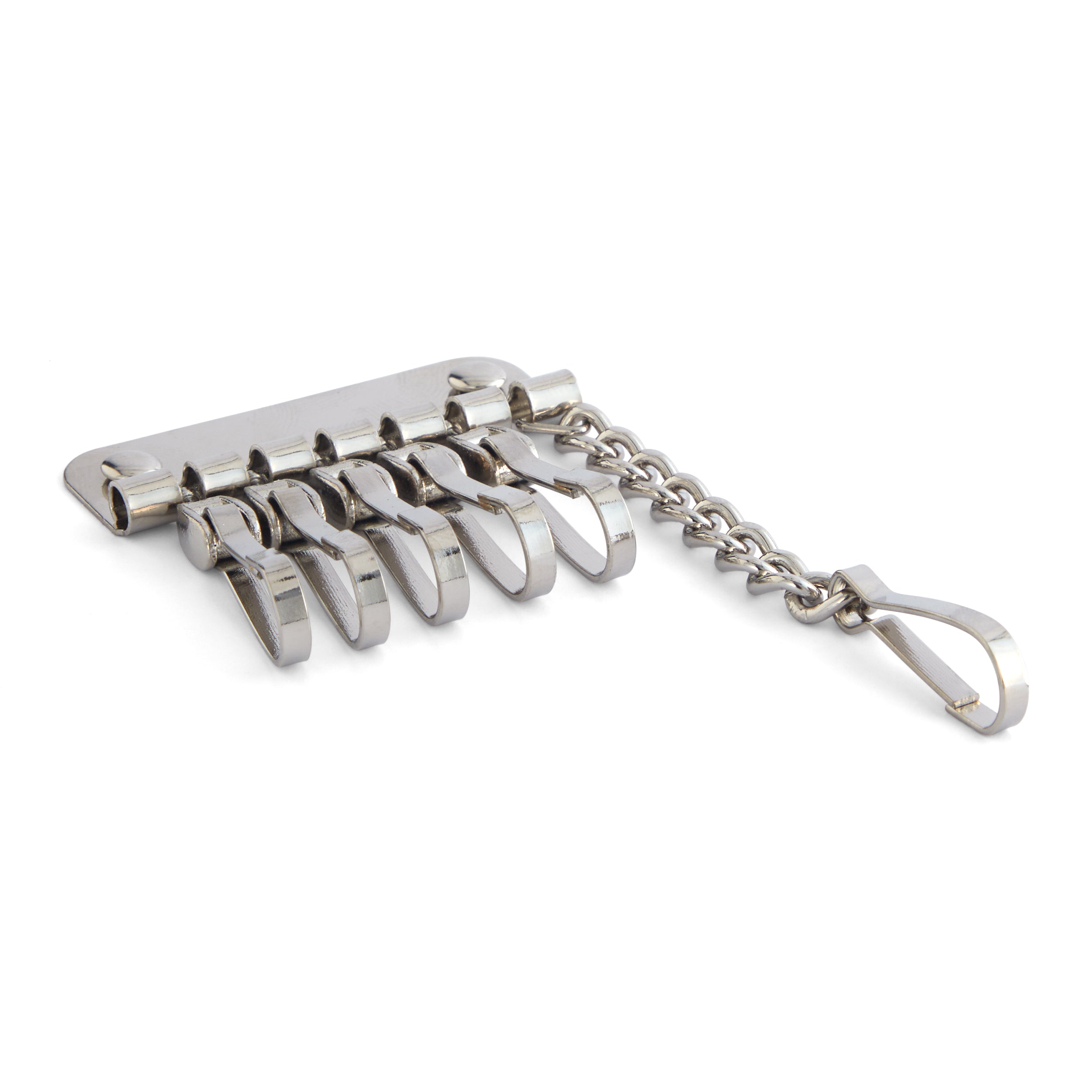 6 Hook Key Organizer Plate with Chain | Tandy Leather — Tandy