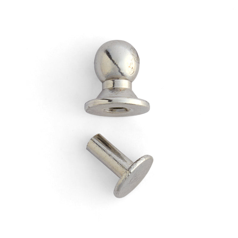 Solid Brass Sam Browne Button Stud